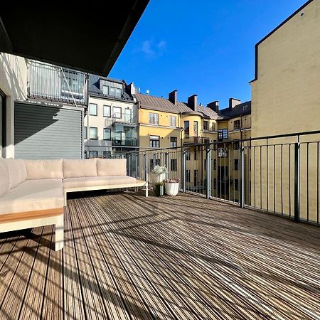 Modern Apartment With Private Terrace Helsinki Kültér fotó